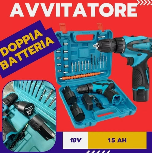 Trapano avvitatore con - trapano, 2